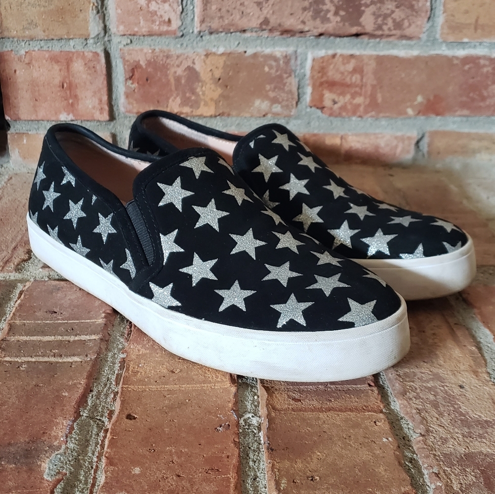 Kate Spade Liberty Metallic Star Slip On Sneaker TAYLOR SWIFT MIDNIGHTS